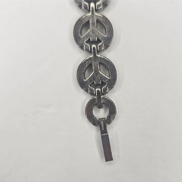 ACCUTIME 80's PEACE Rainbow Steampunk Analog Y2k Timepiece Gift Vintage 248P - Picture 6 of 8